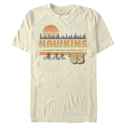 Men's Stranger Things Retro Hawkins Bikers  Adult T-Shirt