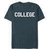 Men's Animal House College Text  Adult T-Shirt