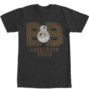 Men's Star Wars The Force Awakens BB-8 Astromech Droid Distressed  Adult T-Shirt