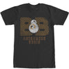 Men's Star Wars The Force Awakens BB-8 Astromech Droid Distressed  Adult T-Shirt