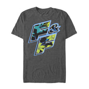 Men's Fast & Furious FF Island Logo  Adult T-Shirt