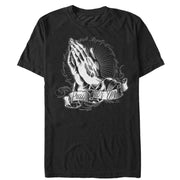 Men's Aztlan Pray For Us  Adult T-Shirt