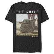 Men's Star Wars: The Mandalorian The Child Frame  Adult T-Shirt