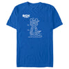 Men's Lightyear Sox Blueprint  Adult T-Shirt