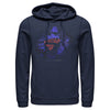 Men's Superman Hero Graffiti Neon Print  Adult Pull Over Hoodie