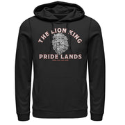 Men's Lion King Live the King Sketch  Adult Pull Over Hoodie