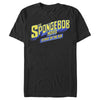 Men's SpongeBob SquarePants Sponge on the Run Classic Logo  Adult T-Shirt