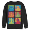 Men's Marvel Deadpool Color Panels  Adult Sweatshirt