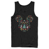 Men's Mickey & Friends Christmas Silhouette  Adult Tank Top