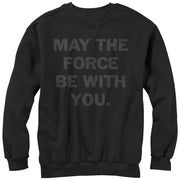 Men's Star Wars The Force is With You  Adult Sweatshirt