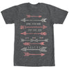 Men's Lost Gods Distressed Tribal Arrows  Adult T-Shirt