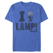 Men's Anchorman Faded Love Lamp  Adult T-Shirt