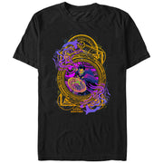 Men's Marvel Doctor Strange in the Multiverse of Madness Neon Magic  Adult T-Shirt