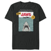 Men's Jaws Classic Poster Sketch  Adult T-Shirt