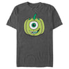 Men's Monsters Inc Halloween Pumpkin Mike  Adult T-Shirt