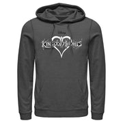 Men's Kingdom Hearts 1 Sketch Logo  Adult Pull Over Hoodie