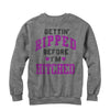 Women's CHIN UP Gettin Ripped Before I'm Hitched  Adult Sweatshirt