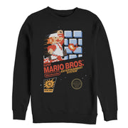 Men's Nintendo NES Super Mario Bros  Adult Sweatshirt