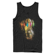 Men's Marvel Avengers: Endgame Thanos Spray Paint Glove  Adult Tank Top