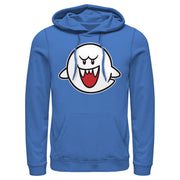 Men's Nintendo Mario Boo Ghost  Adult Pull Over Hoodie