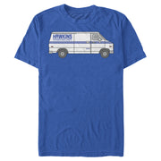 Men's Stranger Things Hawkins Power Company Truck  Adult T-Shirt