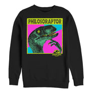 Men's Jurassic Park Philosoraptor  Adult Sweatshirt