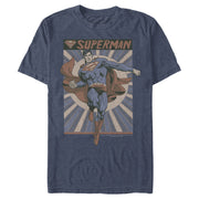 Men's Superman Classic Hero Pose  Adult T-Shirt