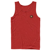 Men's Marvel Spider-Man: No Way Home Gold Spider Pocket Logo  Adult Tank Top