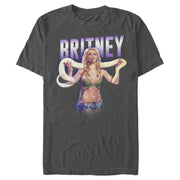 Men's Britney Spears Slave 4 U Python  Adult T-Shirt