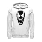 Men's Marvel Venom Modern Face  Adult Pull Over Hoodie