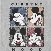 Men's Mickey & Friends Current Mood  Adult T-Shirt