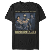 Men's Star Wars: The Mandalorian Bounty Hunter's Guild  Adult T-Shirt