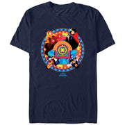 Men's Marvel Doctor Strange in the Multiverse of Madness Colorful Badge  Adult T-Shirt