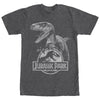 Men's Jurassic Park Raptor Logo  Adult T-Shirt