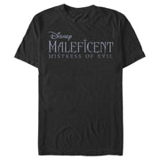 Men's Maleficent: Mistress of All Evil Basic Movie Logo  Adult T-Shirt