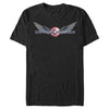 Men's Marvel The Falcon and the Winter Soldier Captain America Shield with Wings  Adult T-Shirt