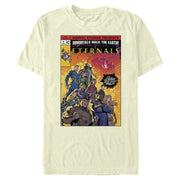 Men's Marvel Eternals Heroes Comic Book Cover  Adult T-Shirt