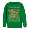 Men's Teenage Mutant Ninja Turtles Ugly Christmas Sweater  Adult Sweatshirt