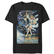 Men's Star Wars Vintage Poster  Adult T-Shirt