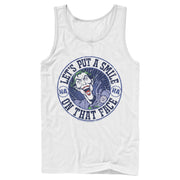 Men's Batman Joker Let's Put a Smile On That Face  Adult Tank Top