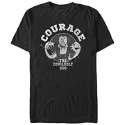 Men's Courage the Cowardly Dog Monsters  Adult T-Shirt