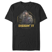 Men's Disney Artemis Fowl Mulch Diggums Diggin It  Adult T-Shirt