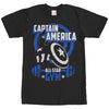 Men's Marvel Captain America All Star Gym  Adult T-Shirt