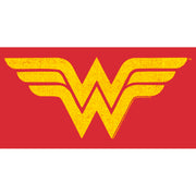 Men's Wonder Woman Distressed Classic Logo  Adult T-Shirt