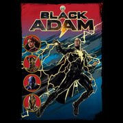 Men's Black Adam Justice Cover  Adult T-Shirt