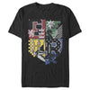 Men's Harry Potter House Crests Shield  Adult T-Shirt