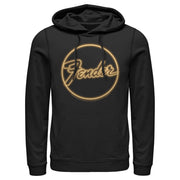 Men's Fender Neon Logo  Adult Pull Over Hoodie