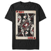 Men's KISS Paul Stanley Playing Card  Adult T-Shirt