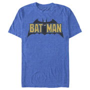 Men's Batman Caped Crusader Logo  Adult T-Shirt