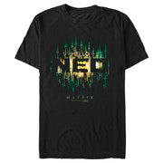 Men's The Matrix Resurrections Hello Neo  Adult T-Shirt